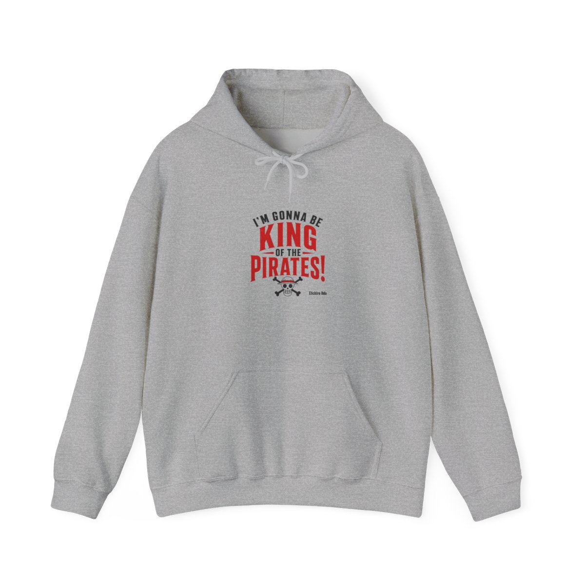 One Piece "m gonna be King of the Pirates!" Hoodie - One Piece official Hoodies merch