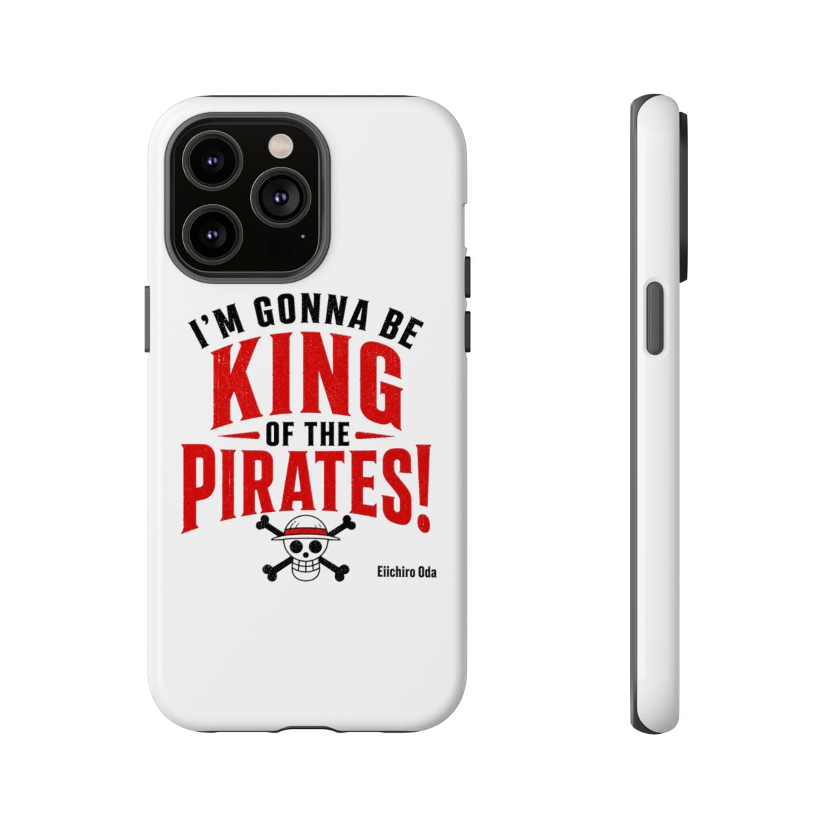 One Piece "m gonna be King of the Pirates!" Phone Case - alternate angle 5, merchandise