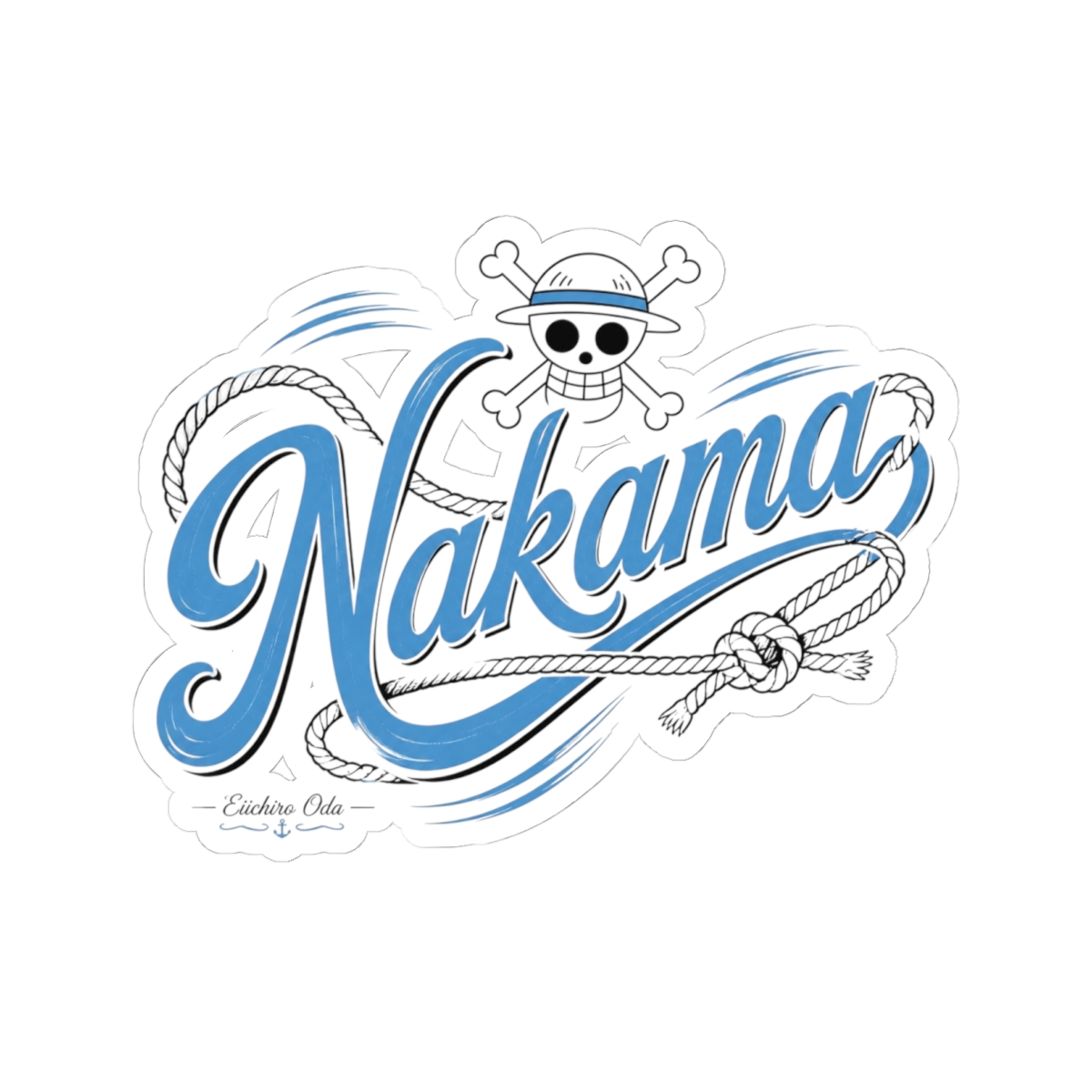 One Piece "Nakama" Sticker - alternate angle 3, merchandise
