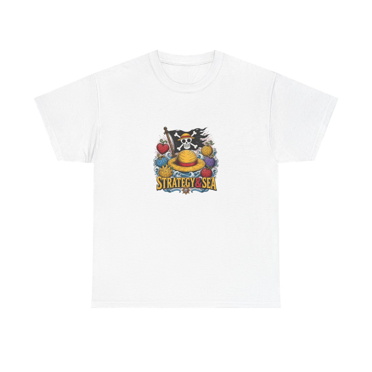 One Piece "STRATEGY & SEA" Unisex Tee