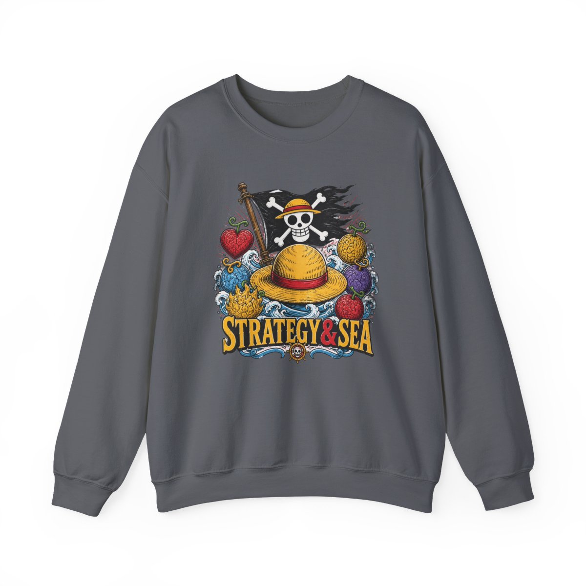 One Piece "STRATEGY & SEA" Crewneck