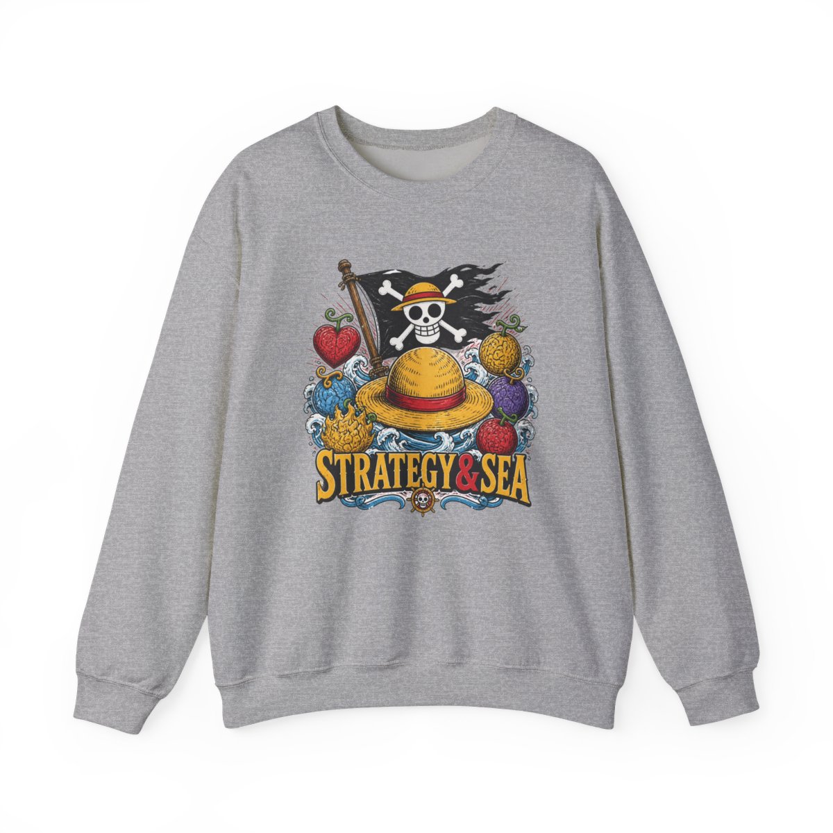 One Piece "STRATEGY & SEA" Crewneck