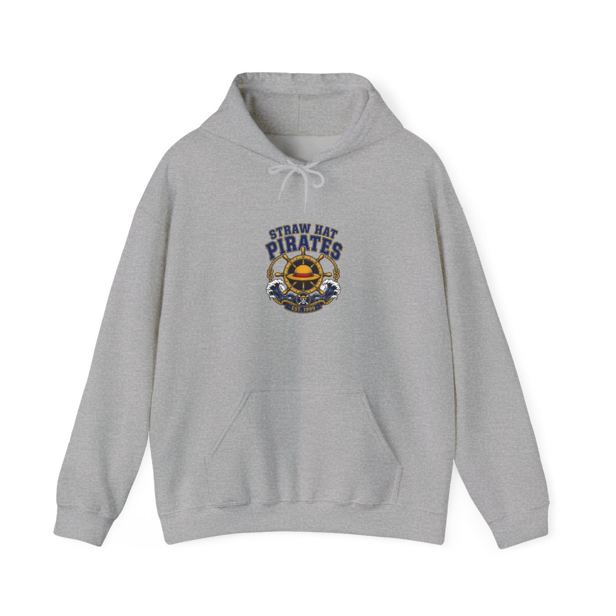 One Piece "STRAW HAT PIRATES" Hoodie - alternate angle 2, merchandise