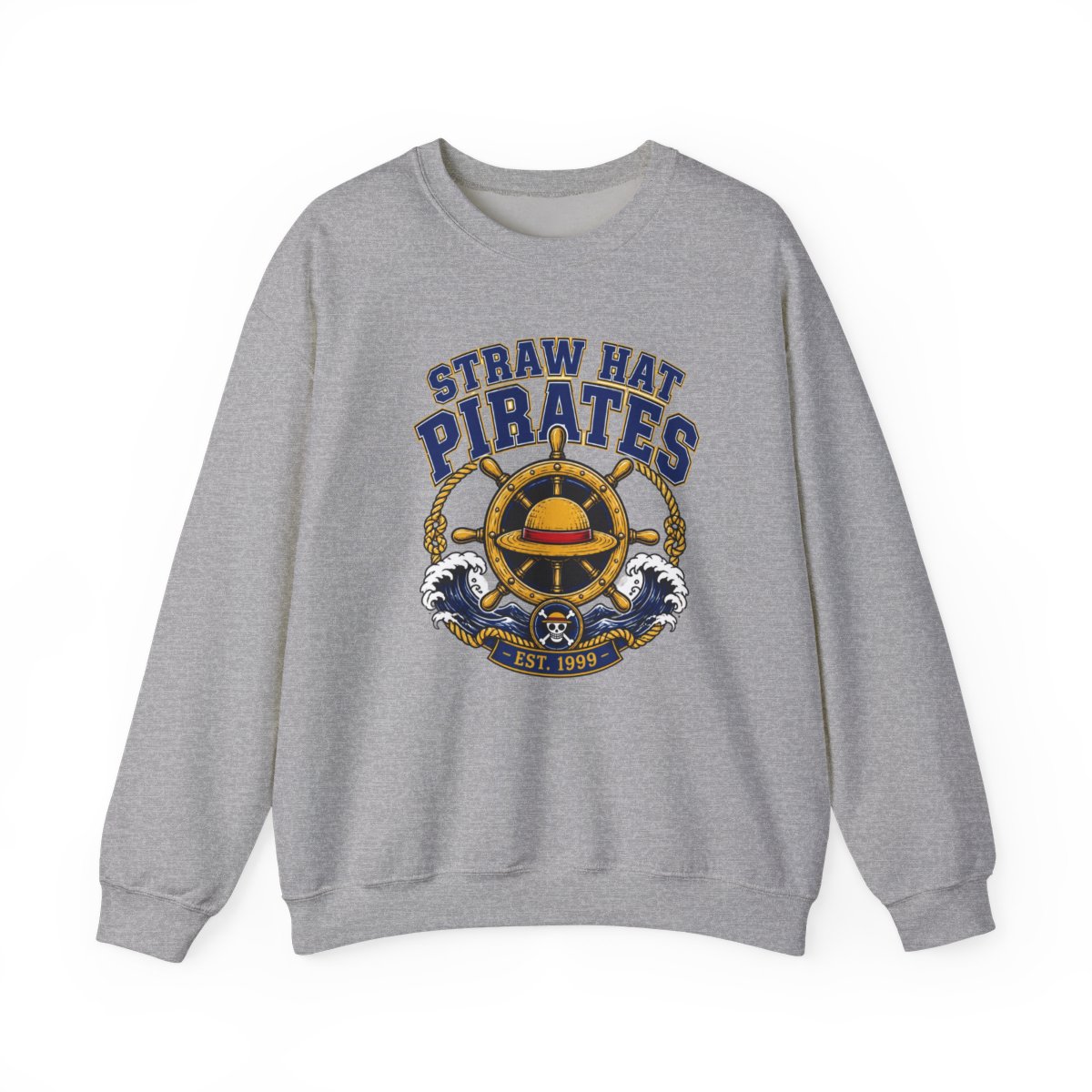 One Piece "STRAW PIRATES" Crewneck - Official sweatshirts merchandise