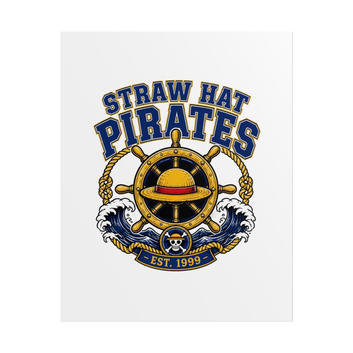 One Piece "STRAW HAT PIRATES" Poster