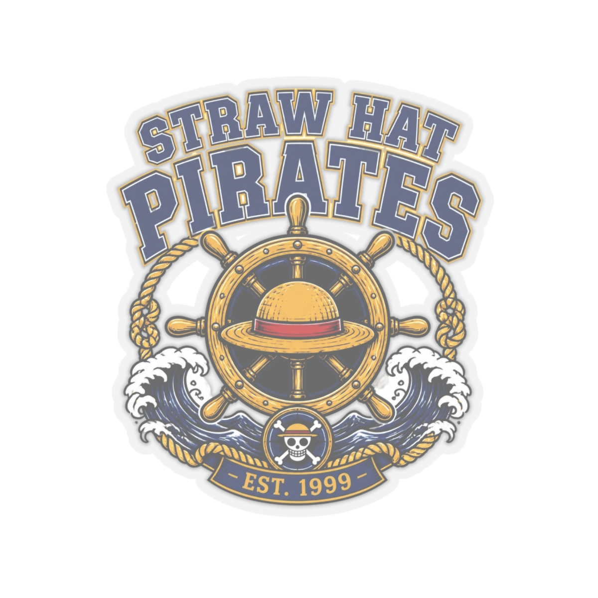 One Piece "STRAW HAT PIRATES" Sticker