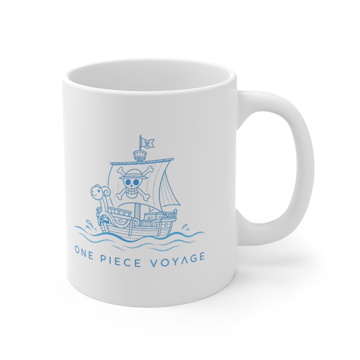 One Piece "ONE PIECE VOYAGE" White Mug