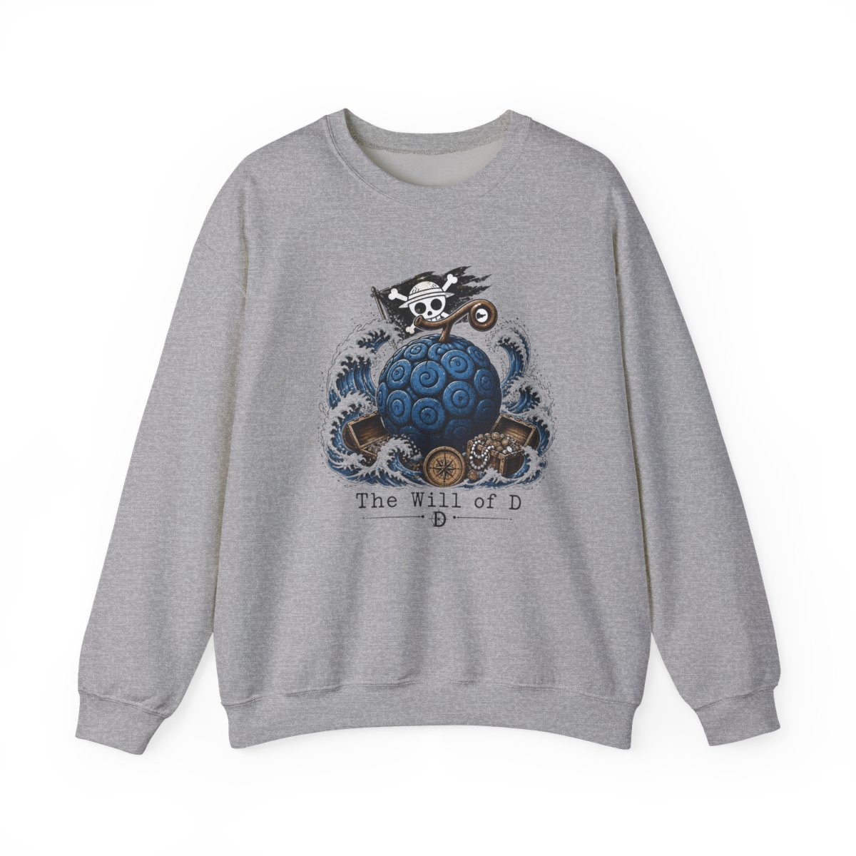One Piece "The Will of D" Crewneck - One Piece official Sweatshirts merch