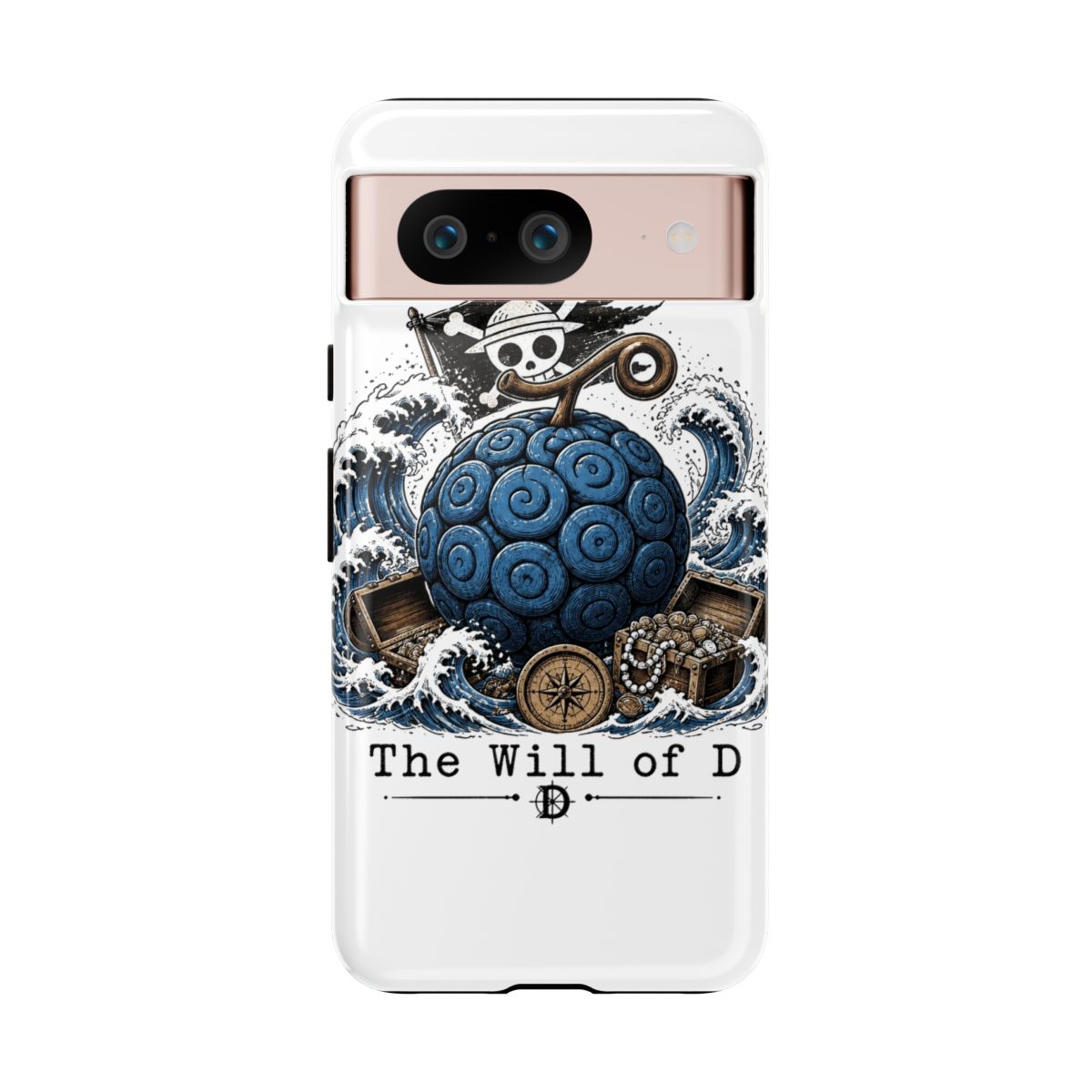 One Piece "The Will of D" Phone Case - alternate angle 1, merchandise