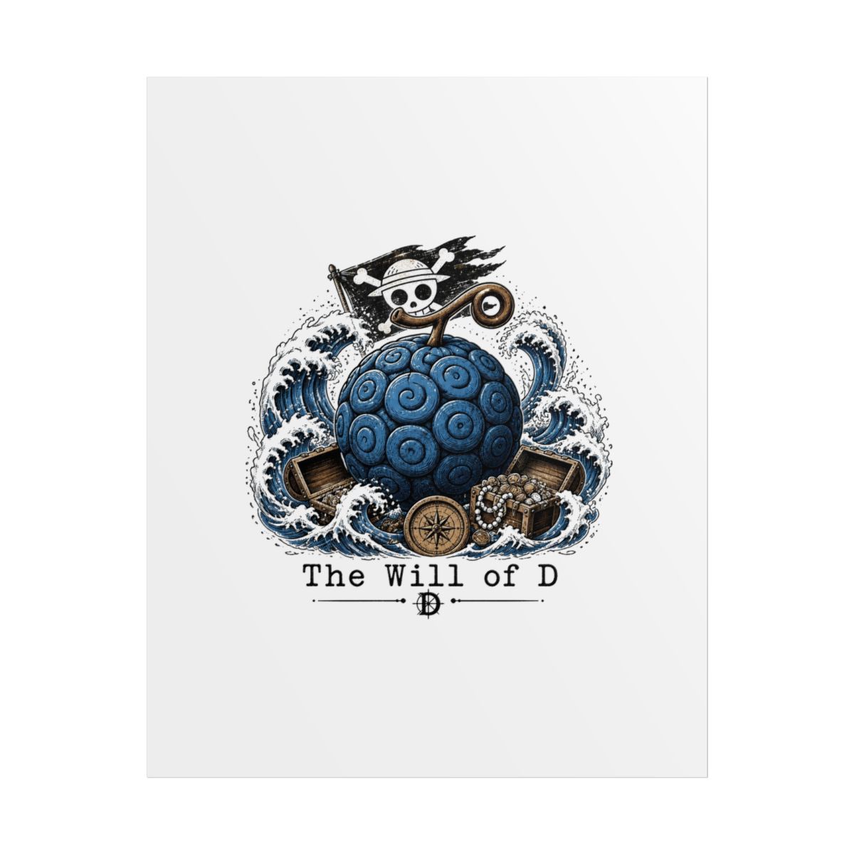 One Piece "The Will of D" Poster - Official Accessories merchandise