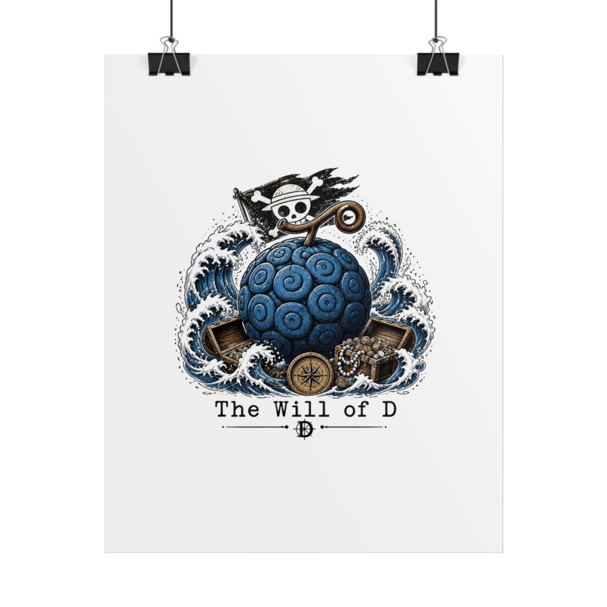 One Piece "The Will of D" Poster