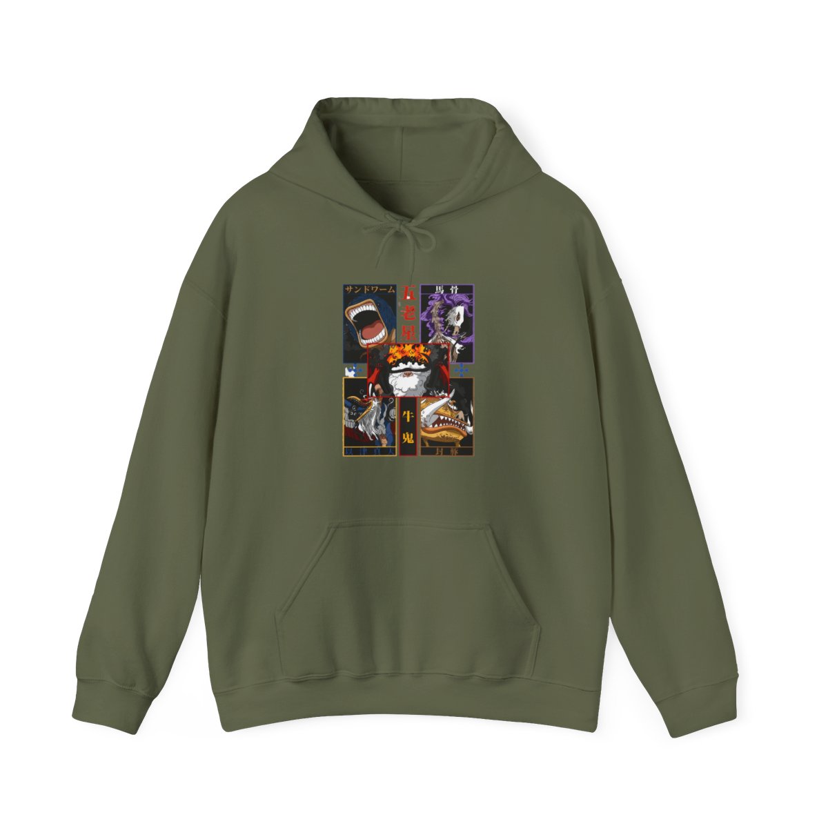 One Piece Hoodie Brook Soul King Skeleton Jumper - alternate angle 5, merchandise