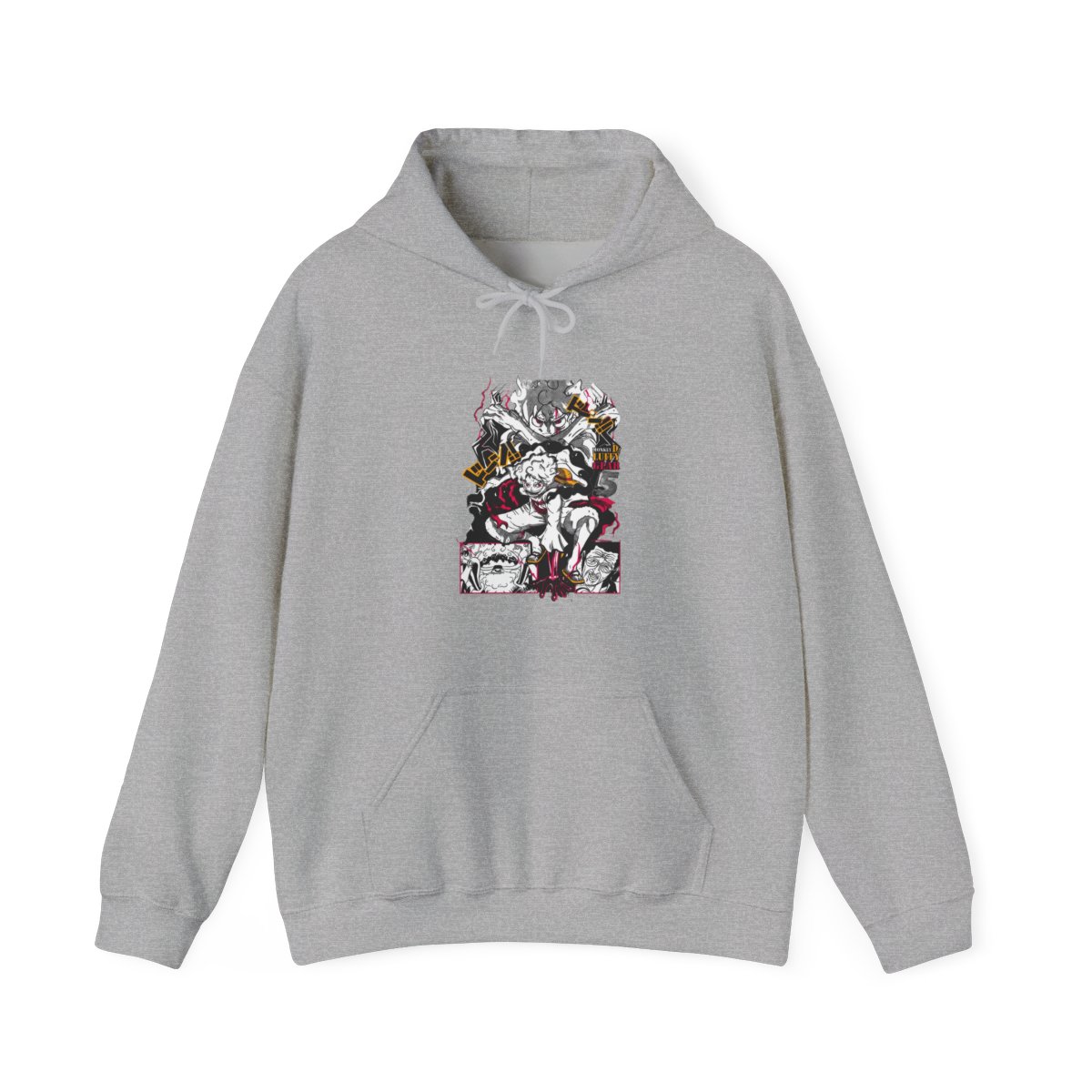 One Piece Hoodie Luffy Gear Fifth Water Jumper - alternate angle 2, merchandise