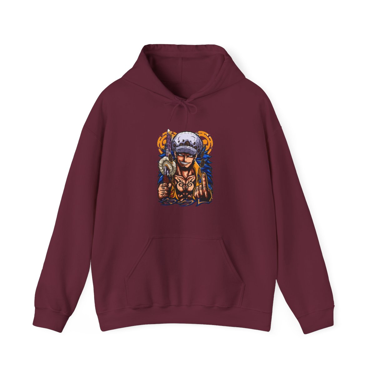 Trafalgar Law One Piece Heart Pirates Streetwear Hoodie