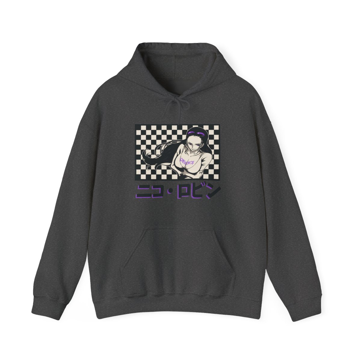 One Piece - Nico Robin Checker Hoodie - Crunchyroll Exclusive