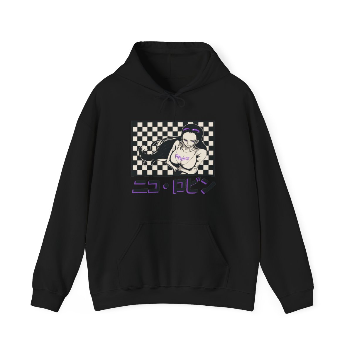 One Piece - Nico Robin Checker Hoodie - Crunchyroll Exclusive
