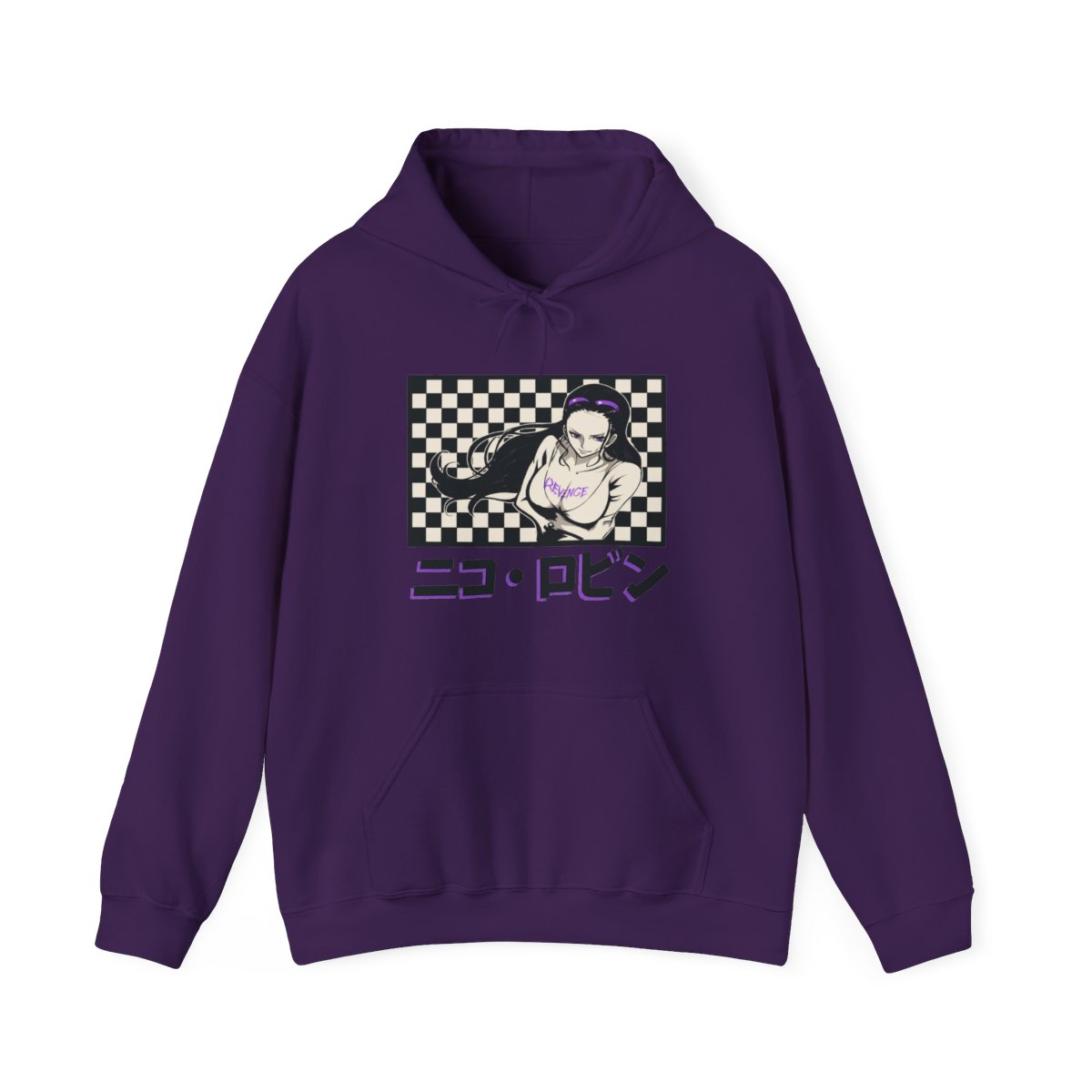 One Piece - Nico Robin Checker Hoodie - Crunchyroll Exclusive