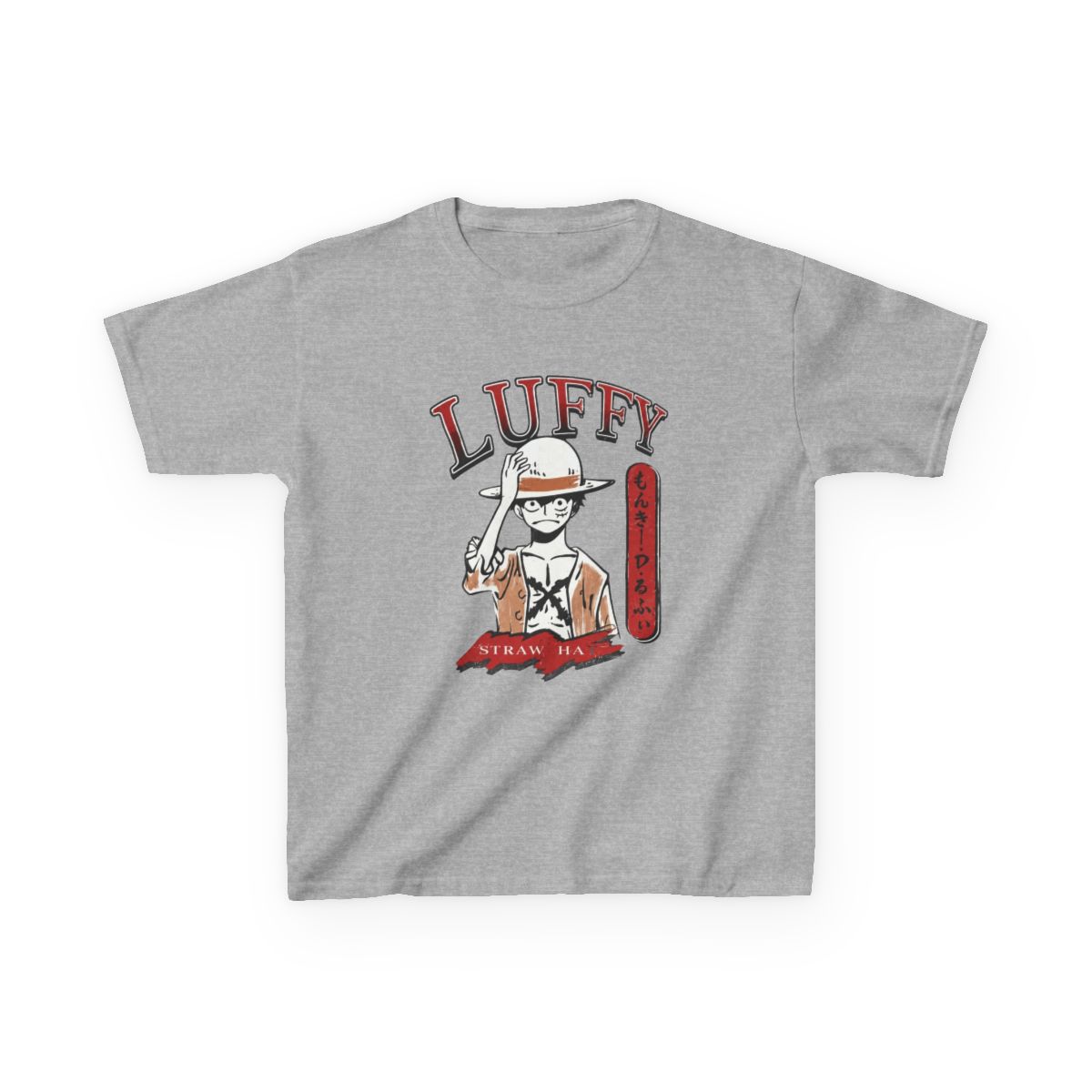 One Piece - Monkey D. Luffy Straw Hat Youth T-shirt
