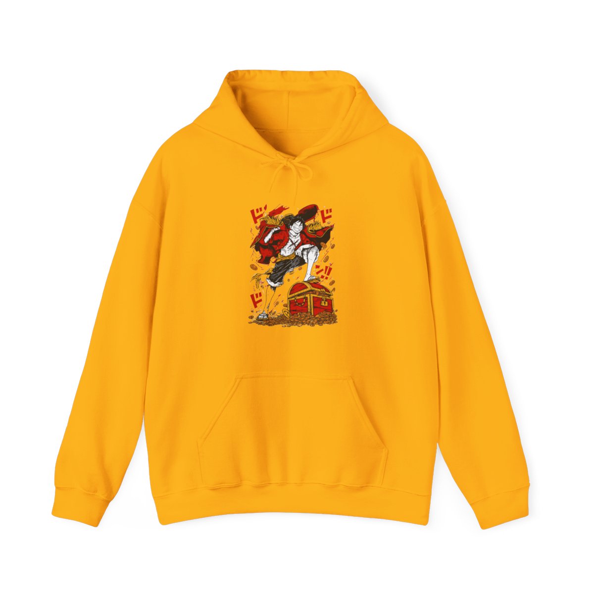 Monkey D. Luffy Hoodie One Piece Pirate King - alternate angle 5, merchandise