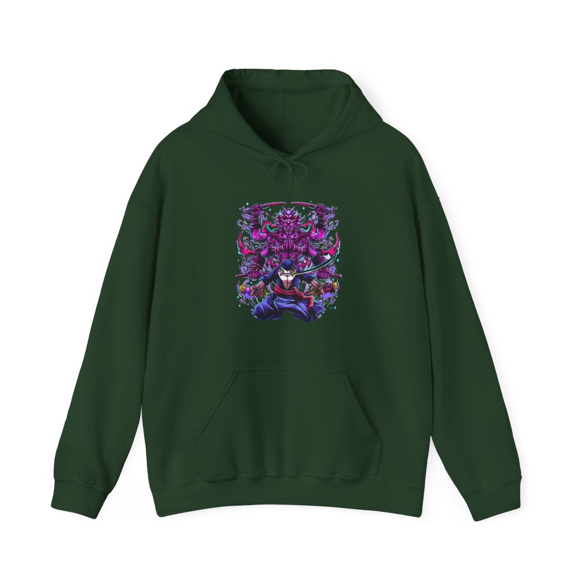 Roronoa Zoro Asura Nine-Sword One Piece Anime Hoodie