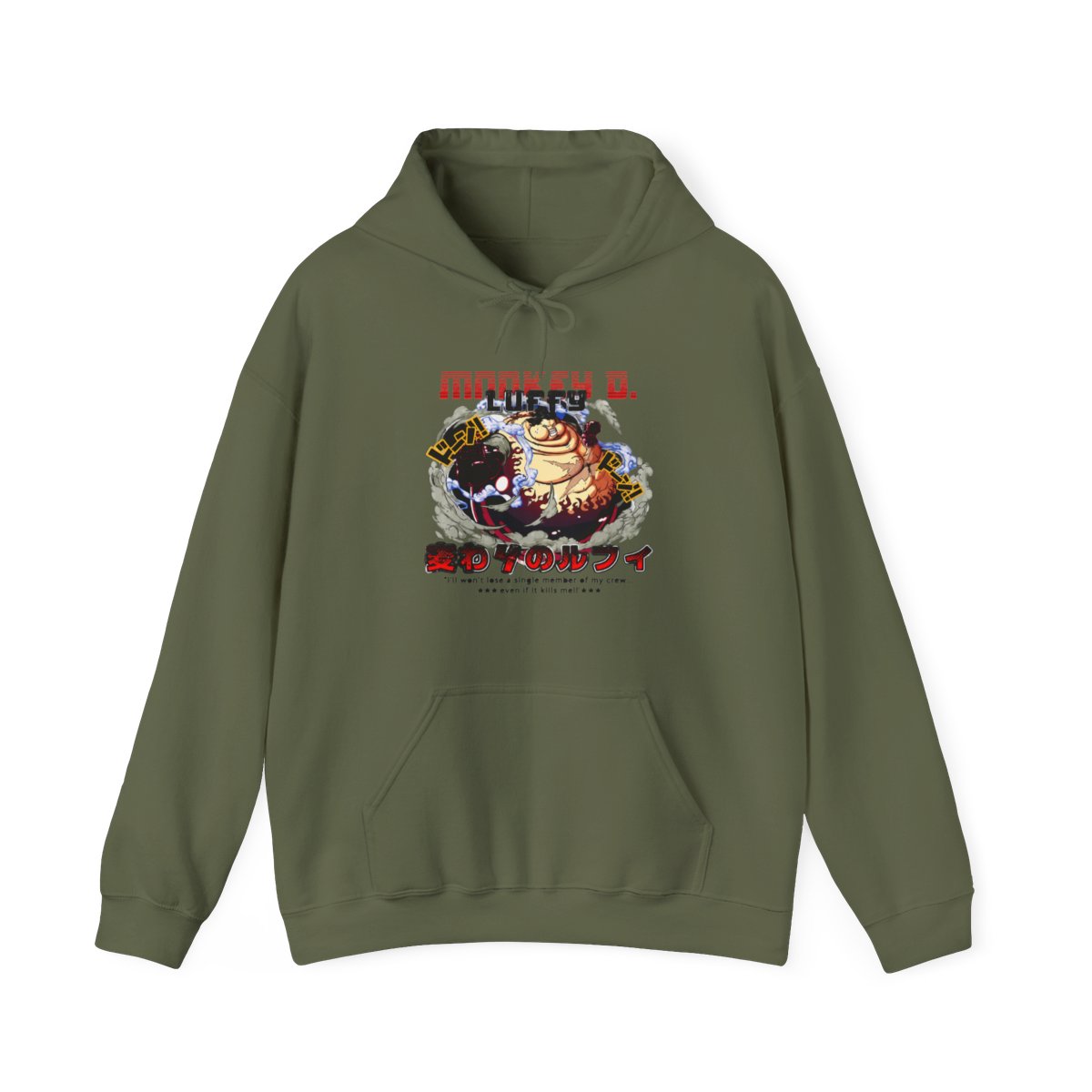 Monkey D. Luffy Hoodie One Piece Gear Fourth Anime Streetwear - Official Hoodies merchandise