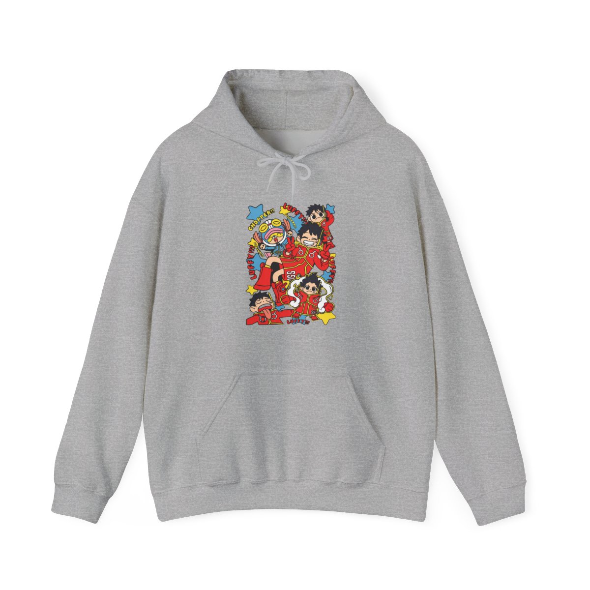 Luffy Hoodie One Piece Anime Chopper Playful