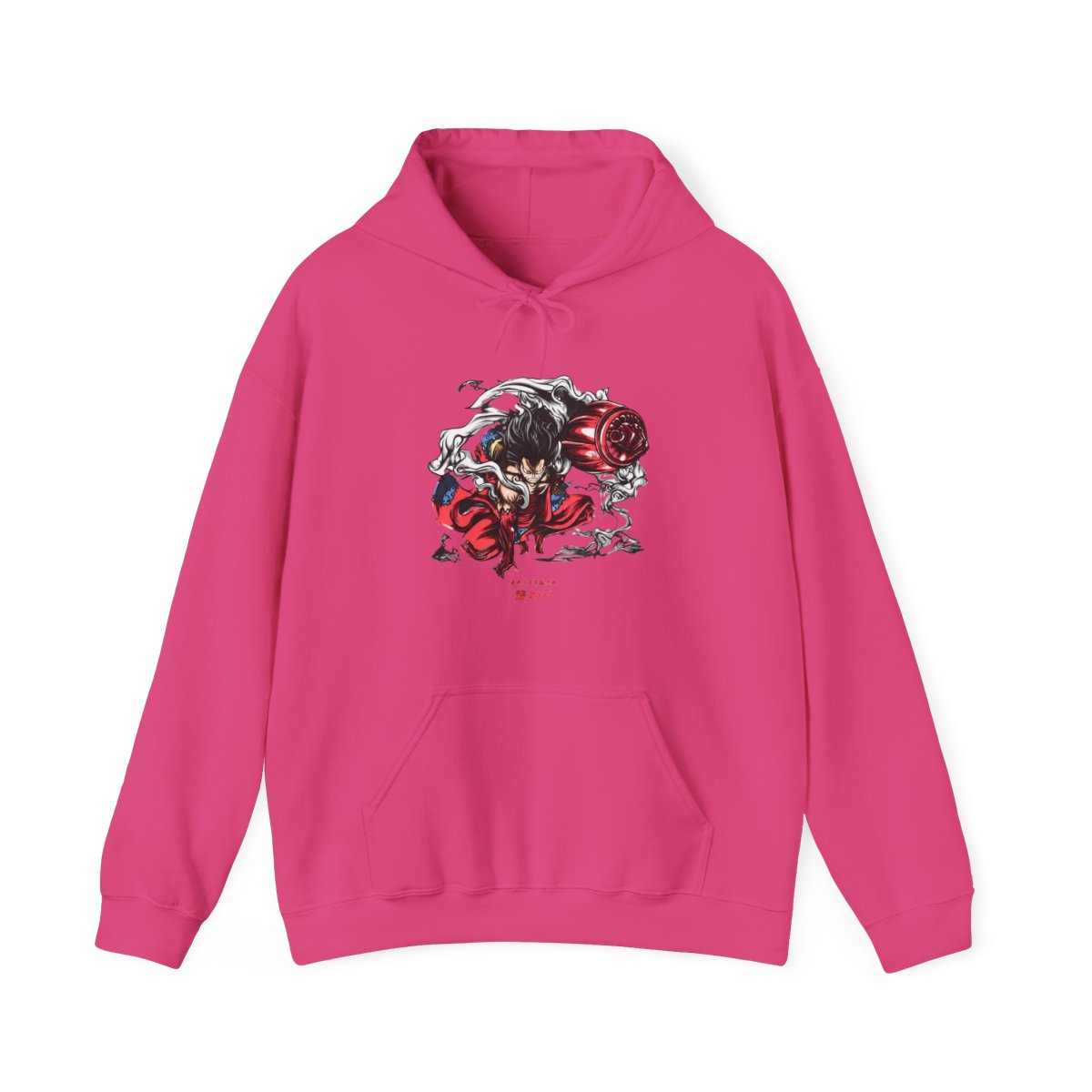 Luffy Gear Fourth Snakeman One Piece Anime Hoodie - alternate angle 3, merchandise