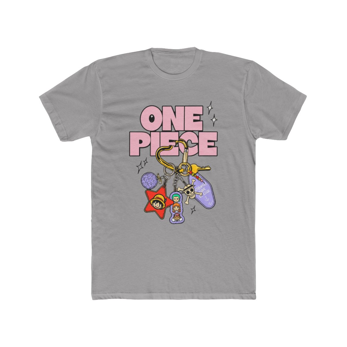 One Piece Group Trinket Charms T Shirt
