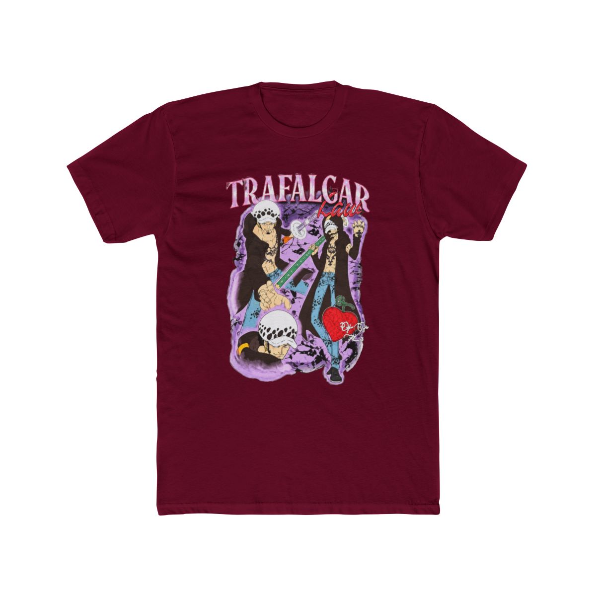 One Piece Trafalgar Law Collage T Shirt